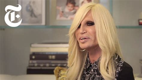 donatella versace interview|donatella versace current picture.